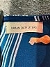 Urban Outfitters 100% Polyester Stripes Blue Romper Size M - photo 4