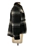 Gap 100% Polyester Plaid Black Coat Size XS - photo 4