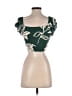 Angie Green Sleeveless Blouse Size S - photo 2