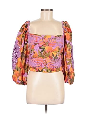 FARM Rio 3/4 Sleeve Blouse (view 1)