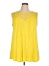 emerald Yellow Sleeveless Blouse Size 1X - photo 1