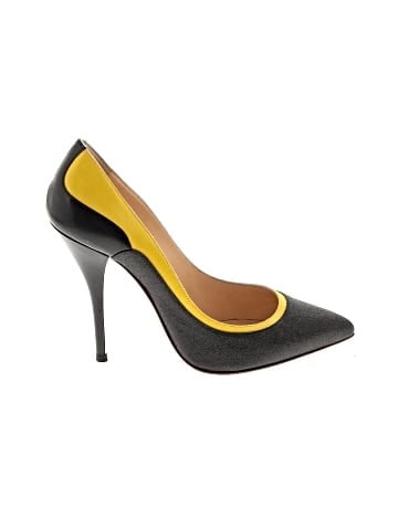 Christian Louboutin Leather Glitter 115mm Pumps (view 1)