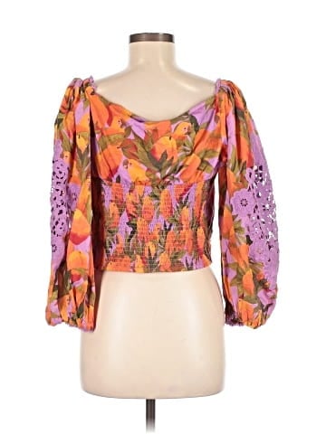 FARM Rio 3/4 Sleeve Blouse (view 2)