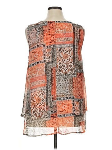 Roz & Ali Sleeveless Blouse (view 2)