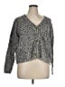Madewell Animal Print Gray Cardigan Size XL - photo 1