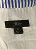 J.Crew Stripes Blue Casual Dress Size 0 - photo 7