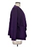 St. John Purple Wool Cardigan Size M - photo 4