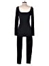 Popilush Solid Black Jumpsuit Size L - photo 2