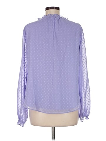 White House Black Market Long Sleeve Blouse (view 2)