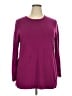 J.Jill Purple Pullover Sweater Size 2X - photo 1