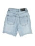 Glassons 100% Elastane Blue Denim Shorts Size 6 - photo 2