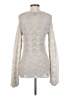 3 Sisters Silver Long Sleeve Top Size S - photo 2