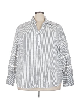 Lane Bryant Long Sleeve Button Down Shirt