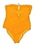 Ulla Johnson Solid Orange One Piece Swimsuit Size M - photo 1