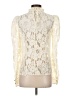 WAYF Ivory Long Sleeve Blouse Size S - photo 2