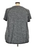 LIVI 100% Polyester Solid Gray Active T-Shirt Size 26 - 28 Plus - photo 2