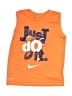Nike 100% Polyester Orange Sleeveless T-Shirt Size 4 - 5 - photo 1