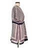Meadow Rue 100% Silk Purple Kimono Size L - photo 4