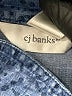 Cj Banks Blue Long Sleeve Button-Down Shirt Size 1X - photo 7