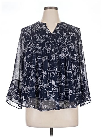 Charter Club 3/4 Sleeve Blouse (view 1)