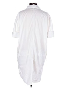 Acne Studios Cotton Oversized Poplin Shirt Dress (view 2)