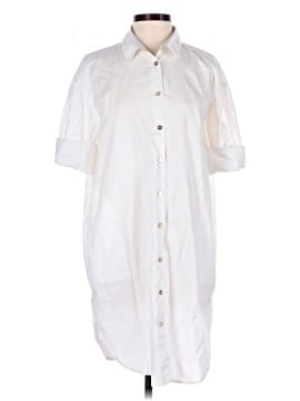 Acne Studios Cotton Oversized Poplin Shirt Dress (view 1)