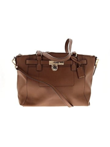 MICHAEL Michael Kors Leather Satchel (view 1)