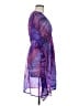 India Boutique 100% Polyester Purple Kimono One size - photo 4