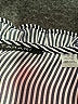 T Tahari 100% Polyester Stripes Gray Short Sleeve Blouse Size XL - photo 7