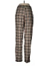 Nasty Gal Inc. Plaid Brown Casual Pants Size 8 - photo 2