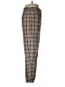 Nasty Gal Inc. Plaid Brown Casual Pants Size 8 - photo 4