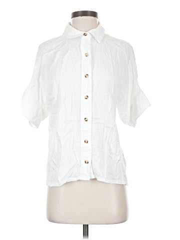 Tribal Short Sleeve Blouse (view 1)