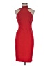 Bebe Solid Red Cocktail Dress Size 6 - photo 1