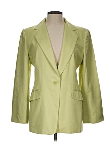 Linda Allard Ellen Tracy Silk Blazer (view 1)