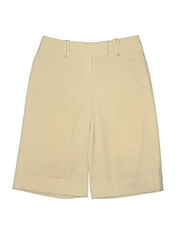 Ann Taylor LOFT Khaki Shorts (view 1)