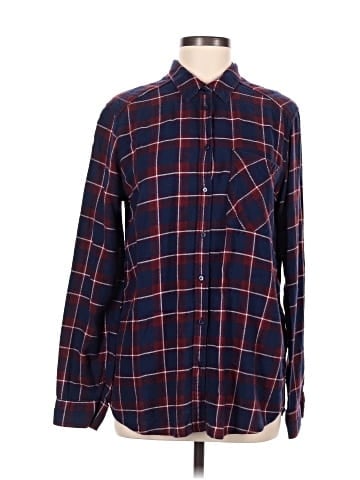 Express Long Sleeve Button-Down Shirt (view 1)