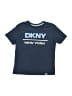 DKNY Blue Short Sleeve T-Shirt Size 8 - photo 1