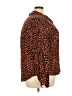 Sanctuary 100% Rayon Animal Print Orange Long Sleeve Blouse Size 2X - photo 4