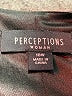 Perceptions Black Cocktail Dress Size 18 - photo 7