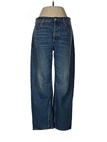 Madewell The Darted Barrel-Leg Jean in Irmo Wash (view 1)