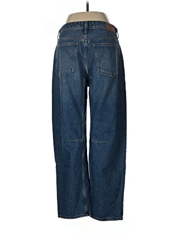 Madewell The Darted Barrel-Leg Jean in Irmo Wash (view 2)