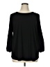 Adrianna Papell Black 3/4 Sleeve Top Size 1X - photo 1