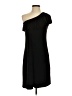 PREMISE Solid Black Cocktail Dress Size S - photo 1
