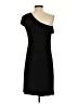 PREMISE Solid Black Cocktail Dress Size S - photo 2