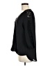 Bold Elements Black 3/4 Sleeve Blouse Size M - photo 5