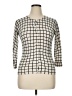 CARDIGAN Checkered-gingham Ivory Cardigan Size XL - photo 1
