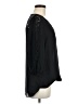 Bold Elements Black 3/4 Sleeve Blouse Size M - photo 4