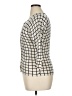 CARDIGAN Checkered-gingham Ivory Cardigan Size XL - photo 5
