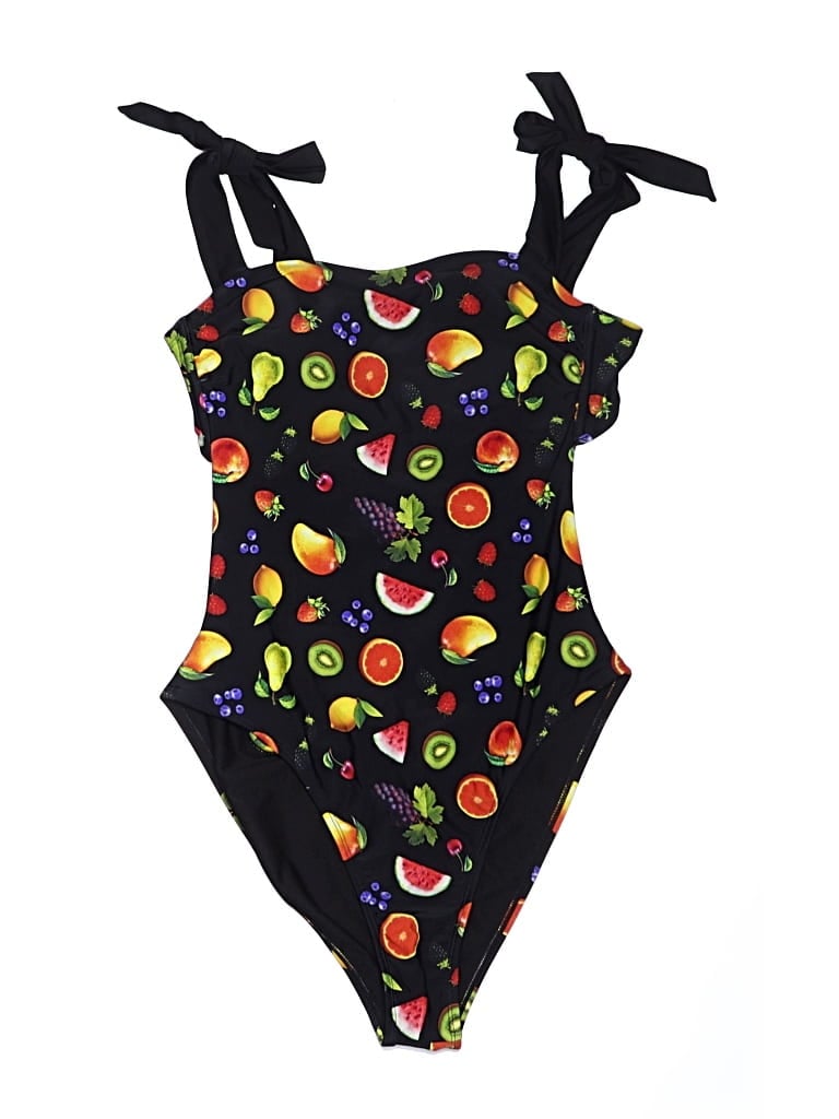 Wild Fable One Piece Swimsuit In Black