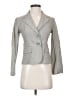 Halogen 100% Cotton Gray Blazer Size 0 (petite) - photo 1